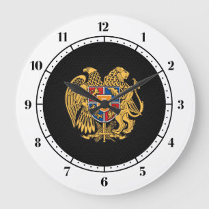 Armenisk vapensköld stor klocka