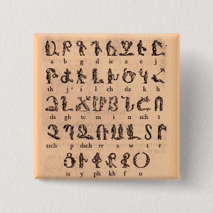 Armeniska Alphabet Knapp
