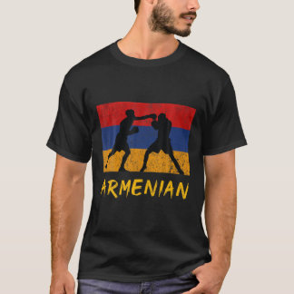 Armeniska Boxing-handskar Armenien Pride Gift Mana T Shirt