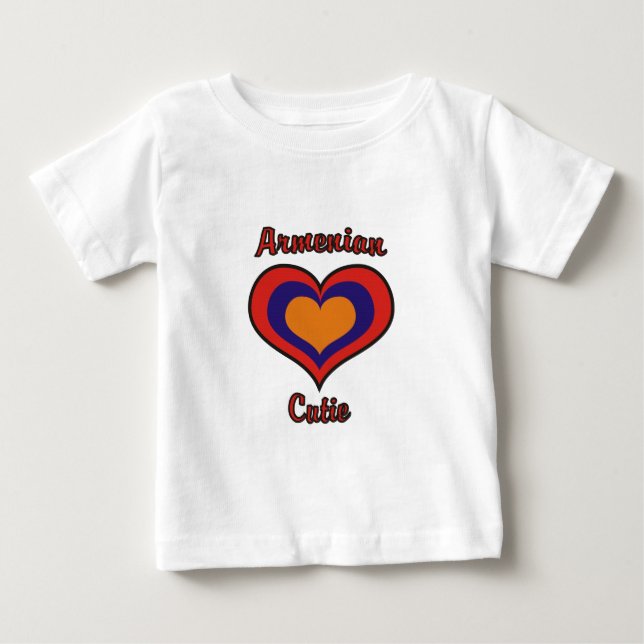 Armeniska Cutie T Shirt (Framsida)