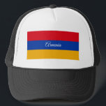 Armeniska flagga & Armenien - mode, resor/sport Keps<br><div class="desc">Baseball/Truckerkeps: Armenien & Armenien Flagga - kärlek mitt land,  resa,  helgdag,  mode-patrioter/sportfantaster</div>