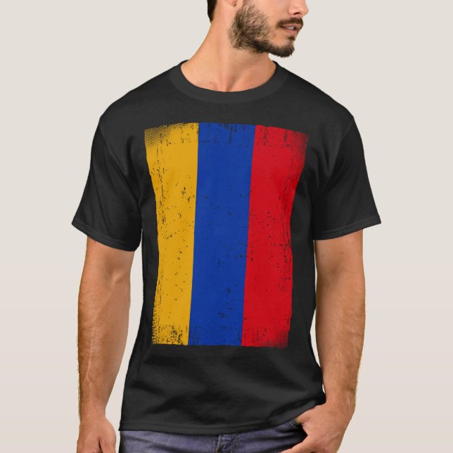 Armeniska Flagga Armenien T Shirt (Framsida)