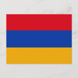 Armeniska Flagga, Flagga Armenien Vykort