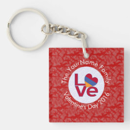Armeniska Flagga Heart Red Kärlek