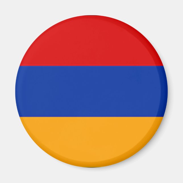 Armeniska flagga magnet (Framsidan)