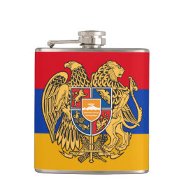 Armeniska Flagga och resor Armenien patriot/sportf Fickplunta