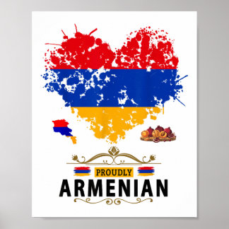 Armeniska Flagga Outfit Idea För barn Republiken A Poster