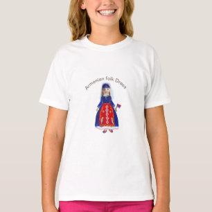 Armeniska folkklänning t-shirt