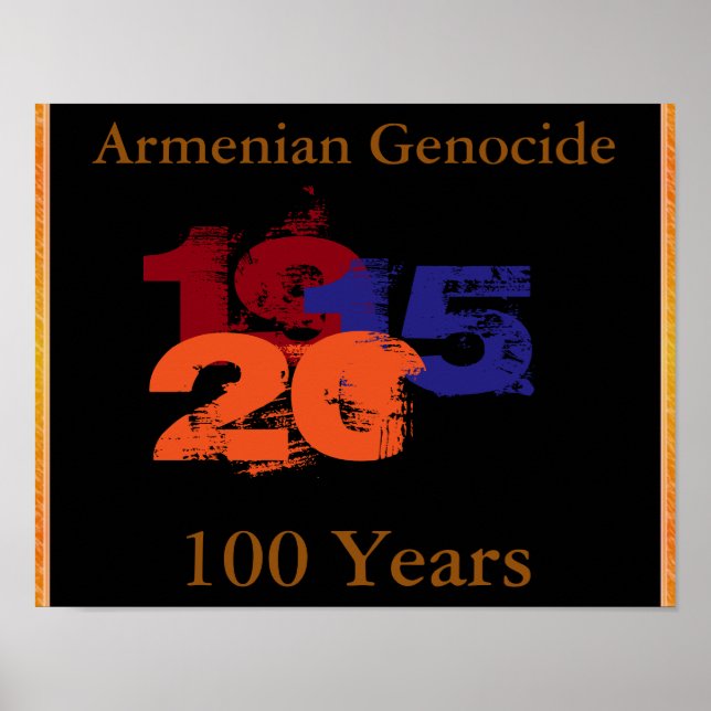 Armeniska folkmordet Poster (Framsidan)