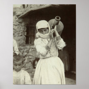 Armeniska land-tjejen, Yerevan Poster