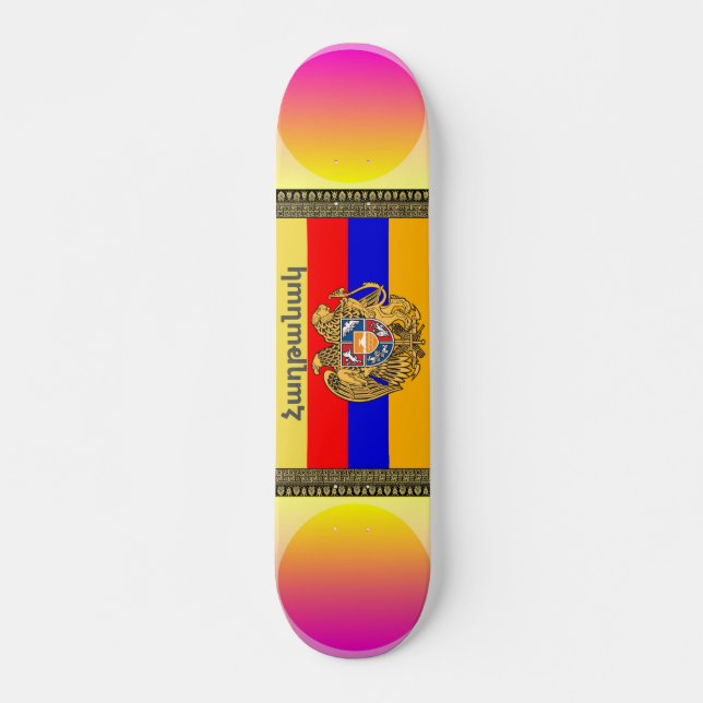 Armeniska Sayed Skateboard (Framsida)
