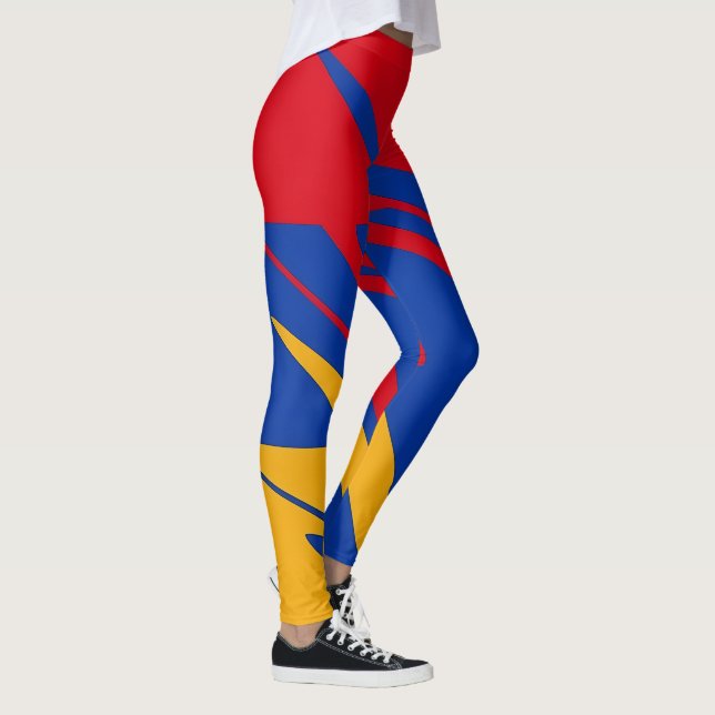 Armeniska tricolor Leggings (Höger)