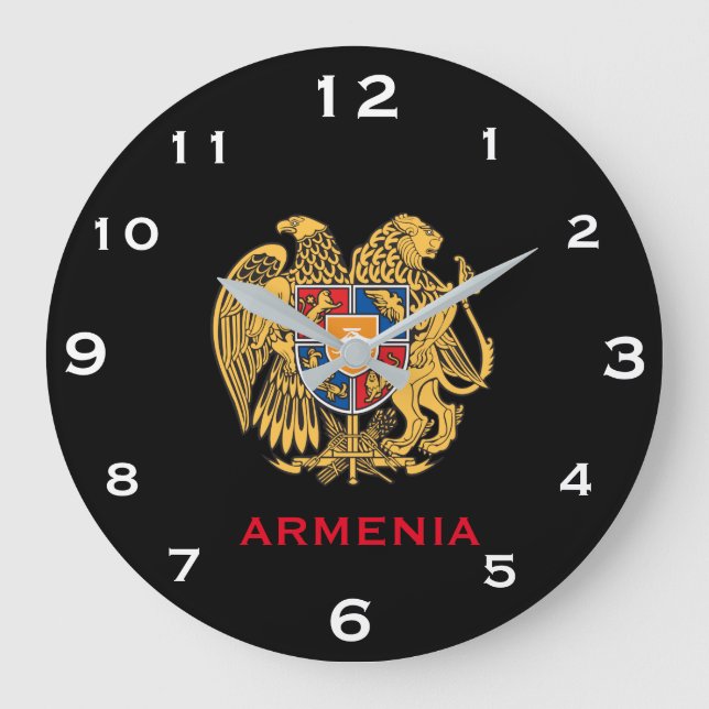 Armeniska väggklocka hem och kontor (Framsida)