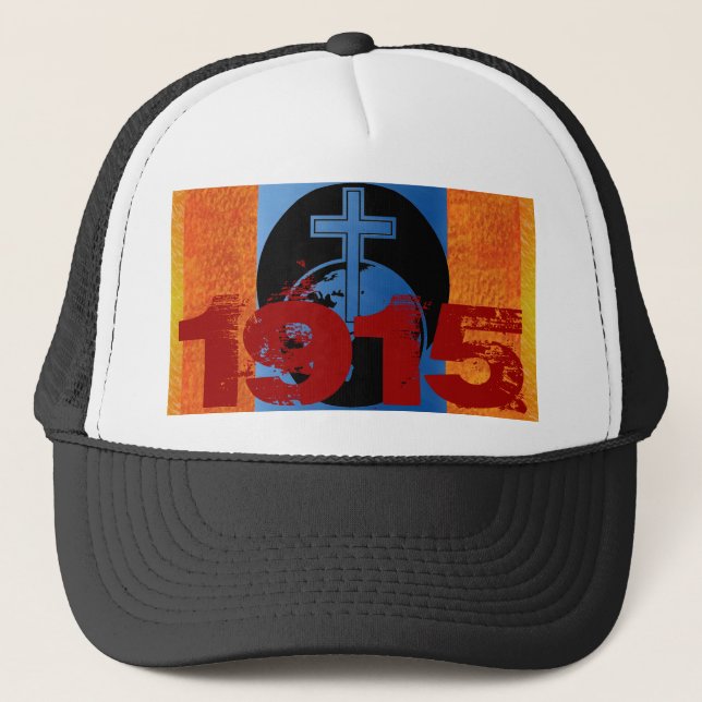 Armeniskt folkmord Hat Truckerkeps (Framsida)