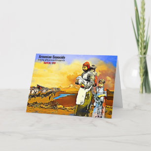 Armeniskt folkmord helgkort