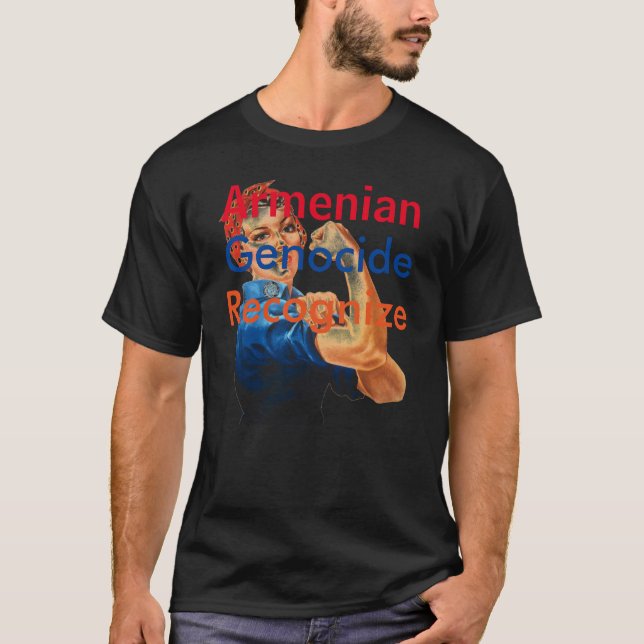 Armeniskt folkmord Shirt Tee (Framsida)