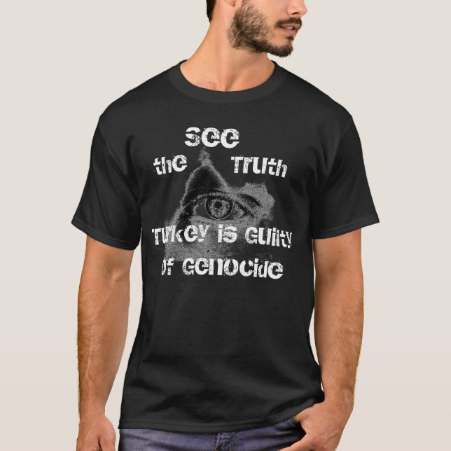 Armeniskt folkmord Shirt Tröja (Framsida)