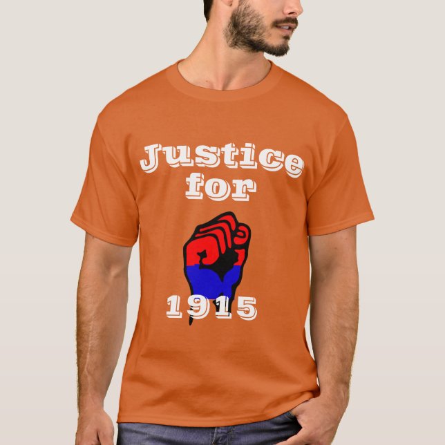 Armeniskt folkmord T-Shirt (Framsida)