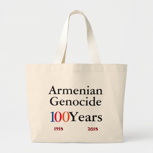Armeniskt folkmord Tote Bag Jumbo Tygkasse (Framsidan)