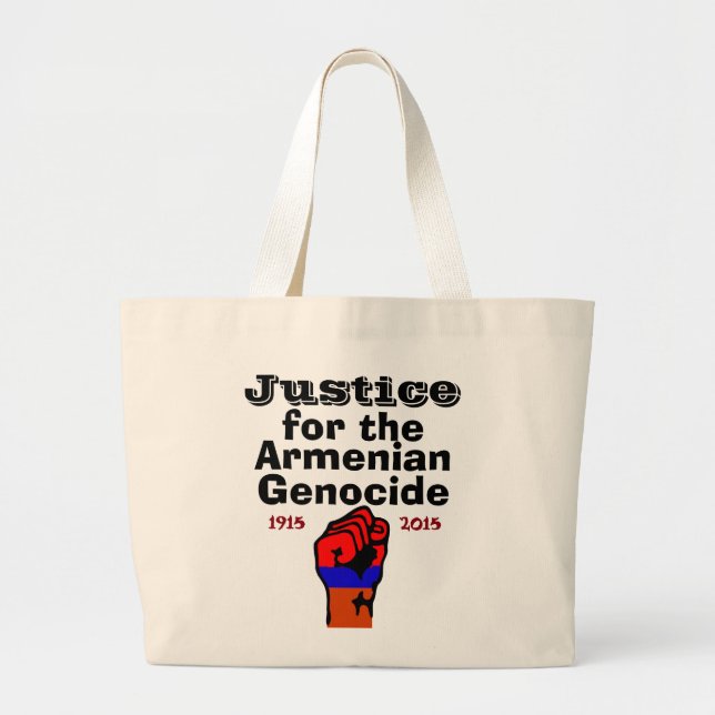Armeniskt folkmord Tote Bag Jumbo Tygkasse (Framsidan)