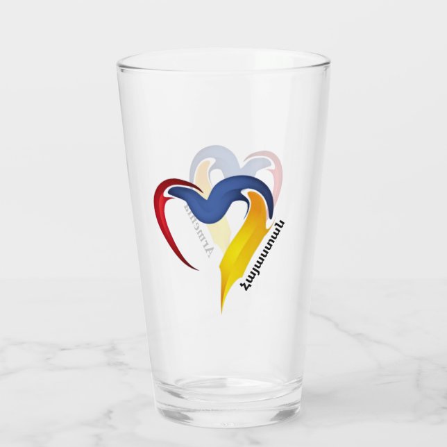 Armeniskt glas Kopp (Baksida)
