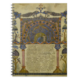 Armeniskt Gospel Bok Medieval Manuscript Anteckningsbok