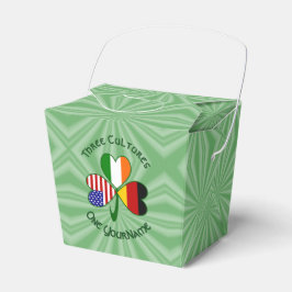 Armeniskt irländskt Shamrock Personalize Ta Presentaskar