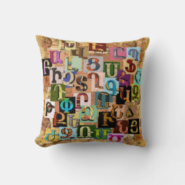 Armeniskt Textural alfabet Kudde