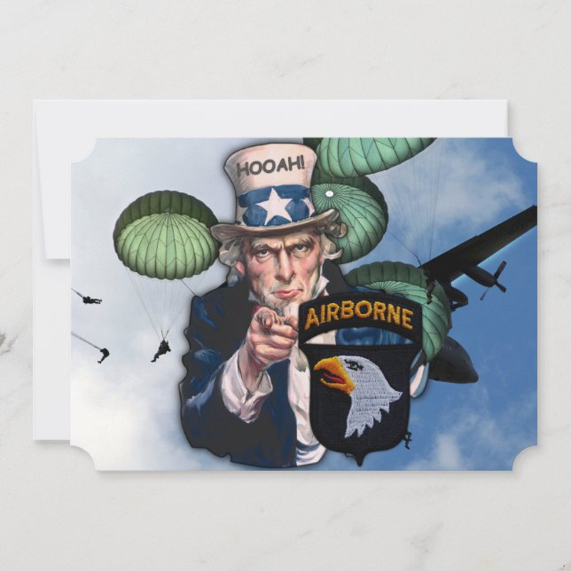 Arméns 101:a luftburna veterinärextplåster (Framsida)