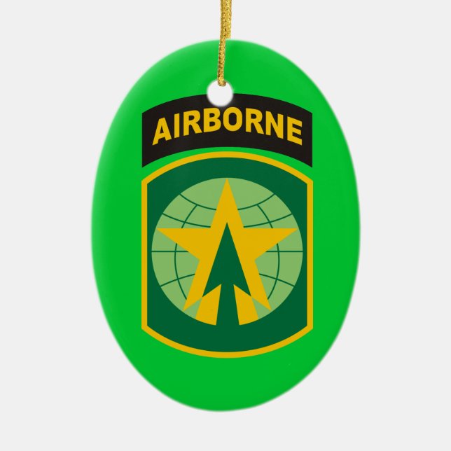 Arméns 16:e MP brigad Ornament (Framsidan)