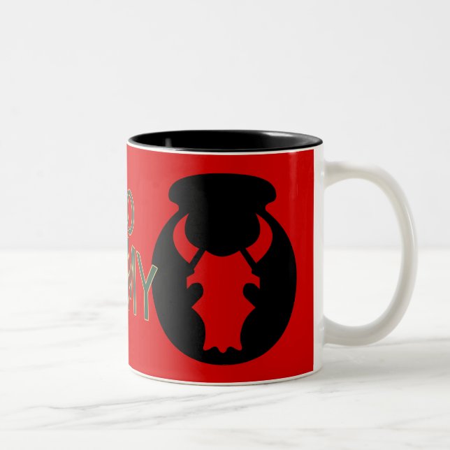 Arméns 34:e infanteridivision Två-Tonad mugg (Höger)