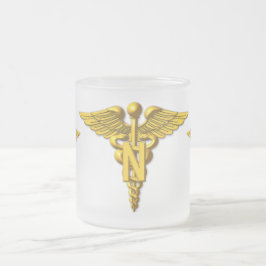 Arméns armé Nurse Corps Frostad Glasmugg