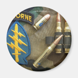 Arméns femtonde grönt kajplatser speciella styrkor magnet