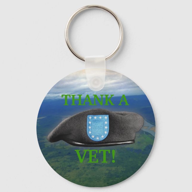Arméns flashveneter veterans iraq Keychain Nyckelring (Framsida)