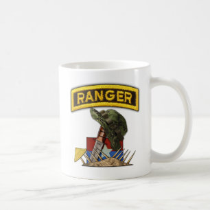 Arméns flygburna Skogsväktare Veterans Vietnam Nam Kaffemugg