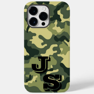 Arméns Grönt Camouflage iPhone 14 Pro Max Fodral