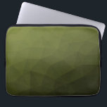 Arméns grönt olivgradient, geometrisk maska mönste laptop fodral<br><div class="desc">Arméns övertoning av grönt,  geometriska nät,  trianglar av mönster,  ombre. Arméns grönt mörk olivnyck för solmanövrering,  kamera. Det härmar naturliga militära landskap,  hårdhet,  uthållighet,  uthållighet. Jordens undertoner är kopplade till naturen,  jordning. Symboliserar militärt arv,  utomhusbruk.</div>