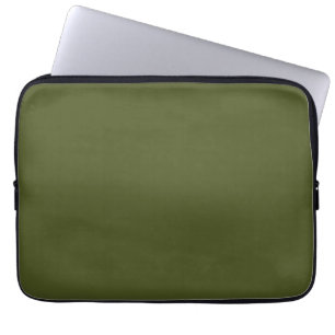 Arméns grönt (solid färg) laptop fodral