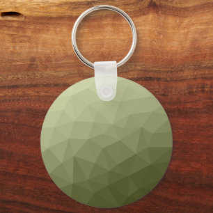 Arméns ljust grönt gradient, geometriskt rutnät mö nyckelring