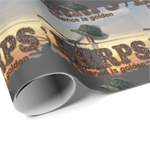 Arméns luftburna skogsväktare LRPS LRRP Recon-kryp Presentpapper