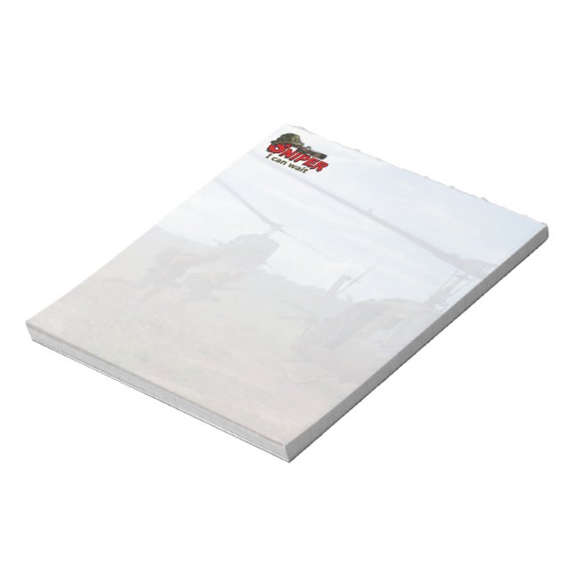 Arméns marinknipron i luft anteckningsblock (Roterad)