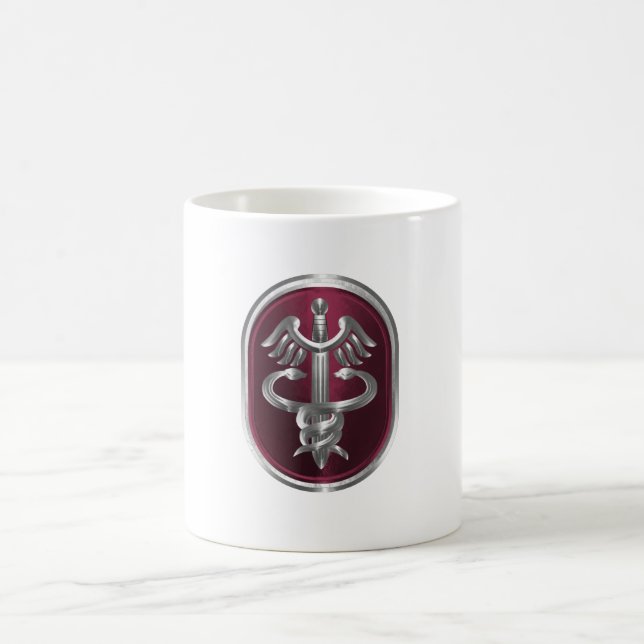 Arméns medicinska kommando magisk mugg (Center)
