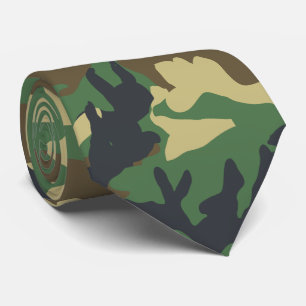 Arméns militära kamouflage Skriv ut väpnade styrko Slips