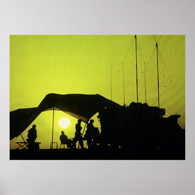 Arméns mobila kommandopost poster (Framsidan)