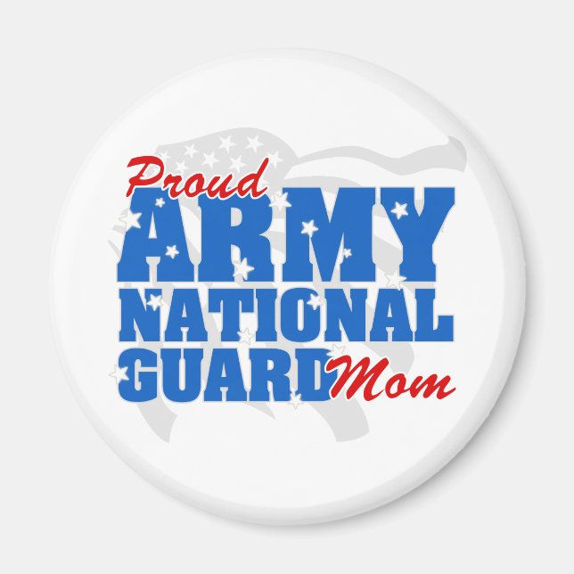 Arméns nationalgarde Mamma Magnet (Framsidan)