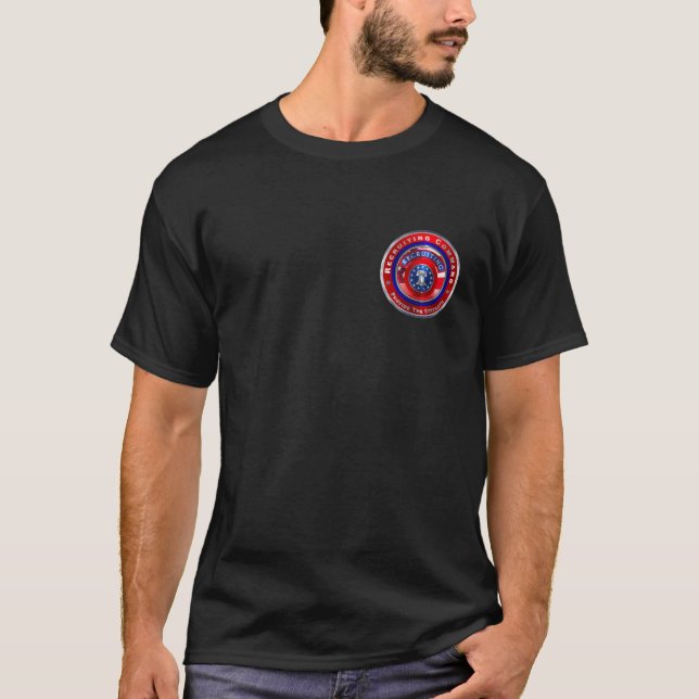Arméns rekryteringskommando "Ge styrkan"   T Shirt (Framsida)