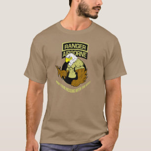 Arméns Skogsvaktare Airborne "Messing with the Be Tee Shirt
