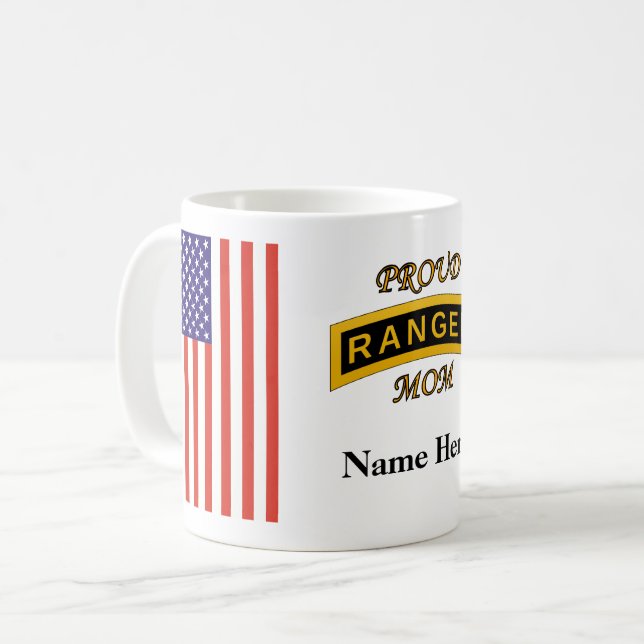 Arméns Skogsvaktare School - Proud Mamma - Mugg (Framsida vänster)