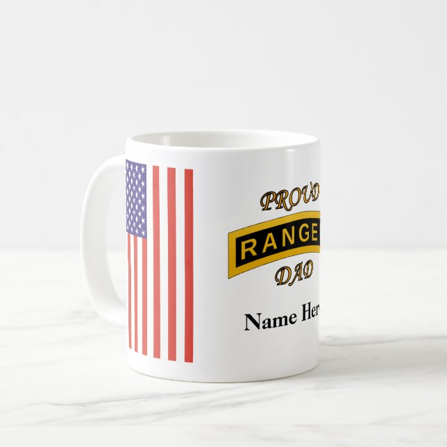 Arméns Skogsvaktare School - Proud Pappa - Mugg (Framsida vänster)