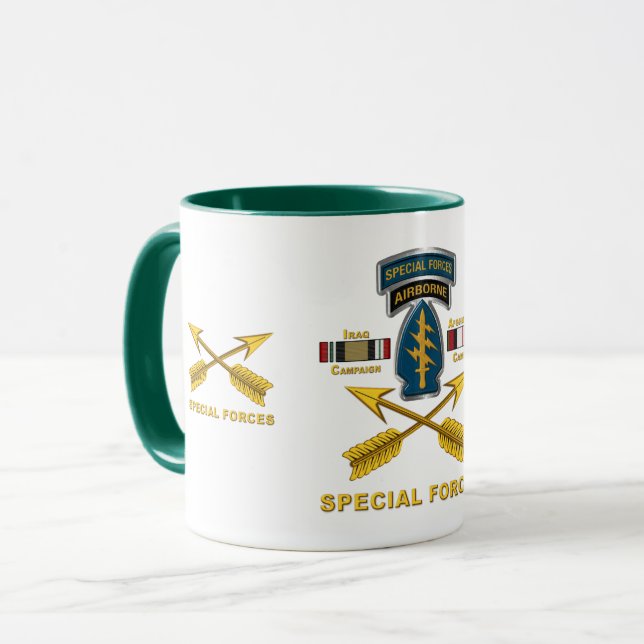 Arméns Speciella operationer Irak och Afghanistan  Mugg (Framsida vänster)